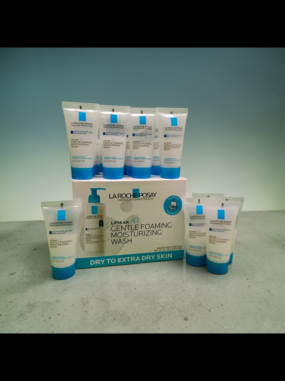 20 Pack: La Roche Posay Gentle Foaming Moisturizing Wash AP+ - 10 Fl Oz Total